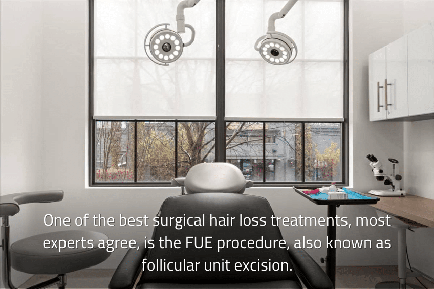 One of the best surgical hair loss treatments