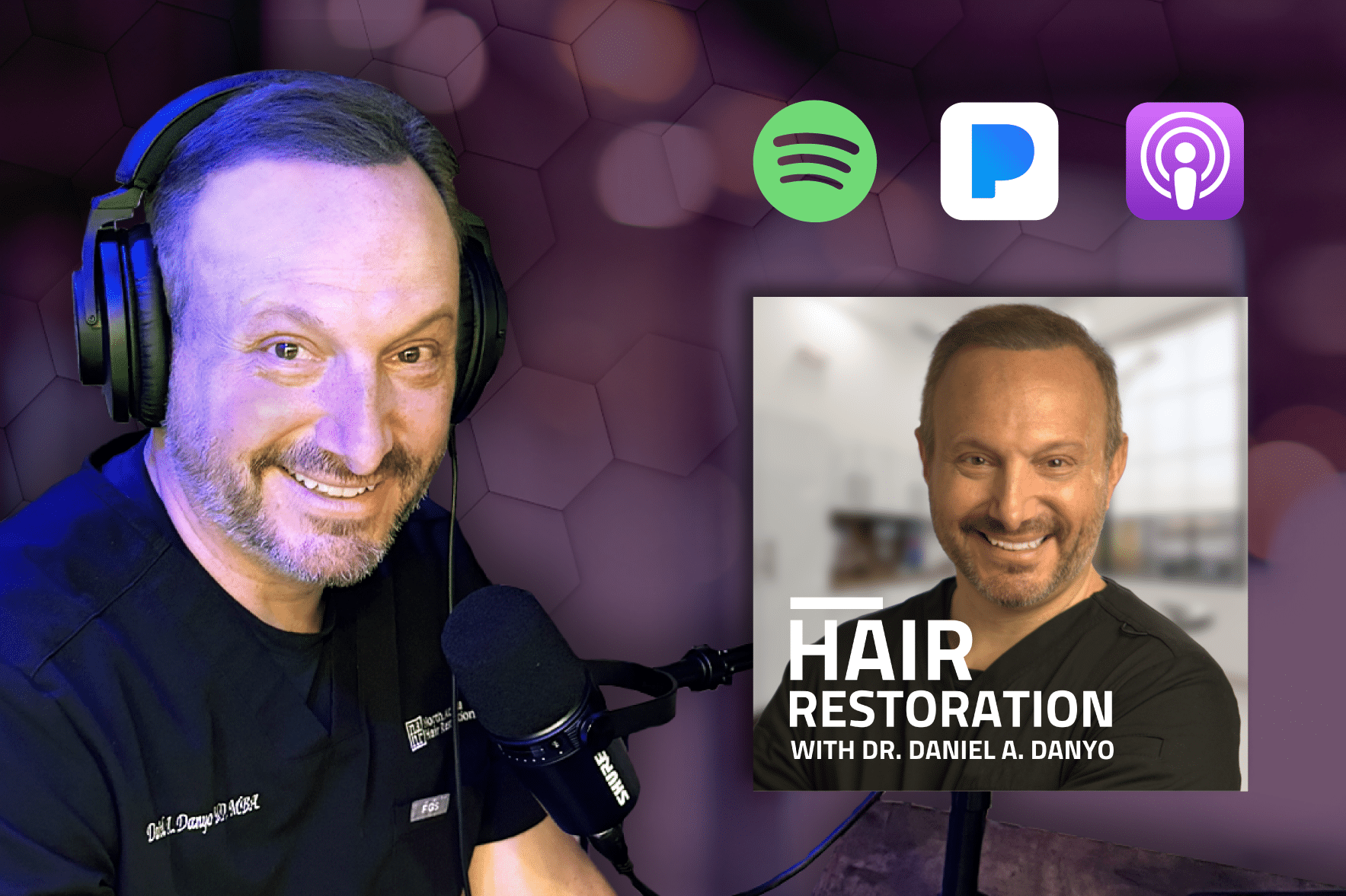 a hair restoration informational podcast